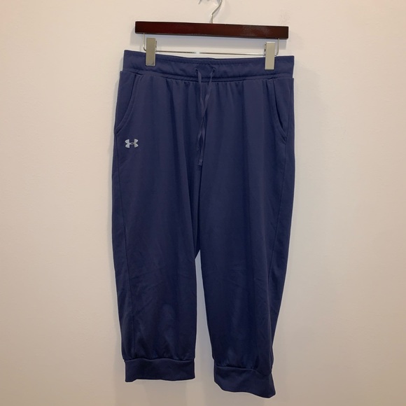 Under Armour Dark Blue / Gray Cuffed Pants size M - Picture 2 of 10
